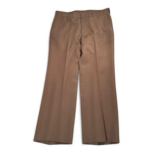 Vintage Levis Pants Mens 36x30 Brown Panatela Flared Disco Leisure Slacks 70s
